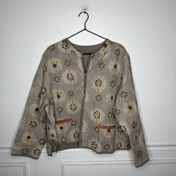 Gudrun Sjoden Jackets & Blazers - Gudrun Sjoden Halo Woven Quilted Cotton Jacket Womens XL